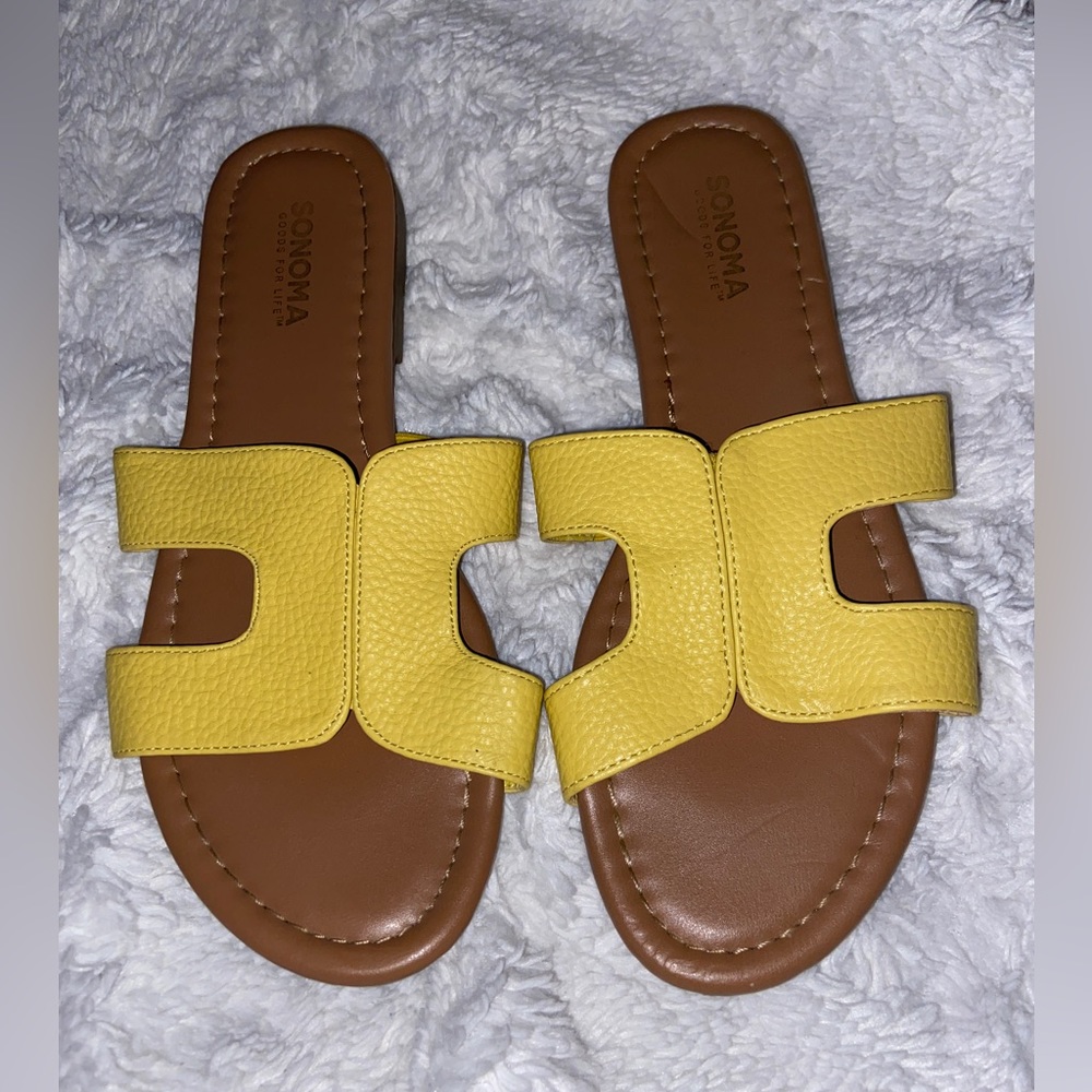 Sonoma Yellow Sandals